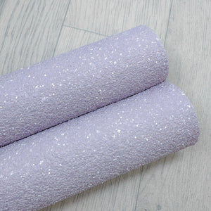 Pastel Lilac Matte Chunky Glitter