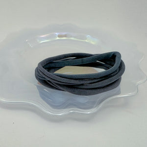 Darling Nylon Headbands Mid Grey