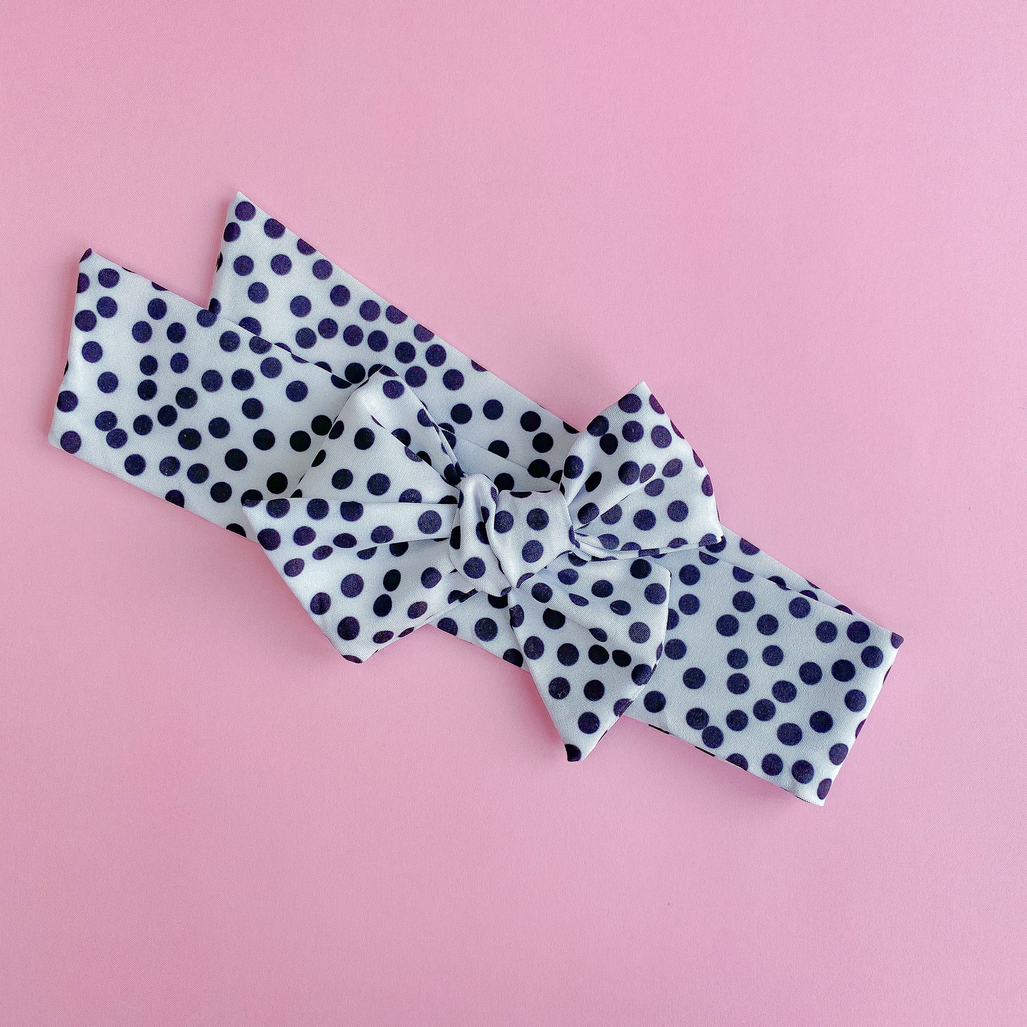 Polka Dot Bow Strips