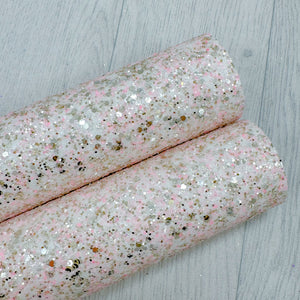 Sugared Sparkle White Chunky Glitter